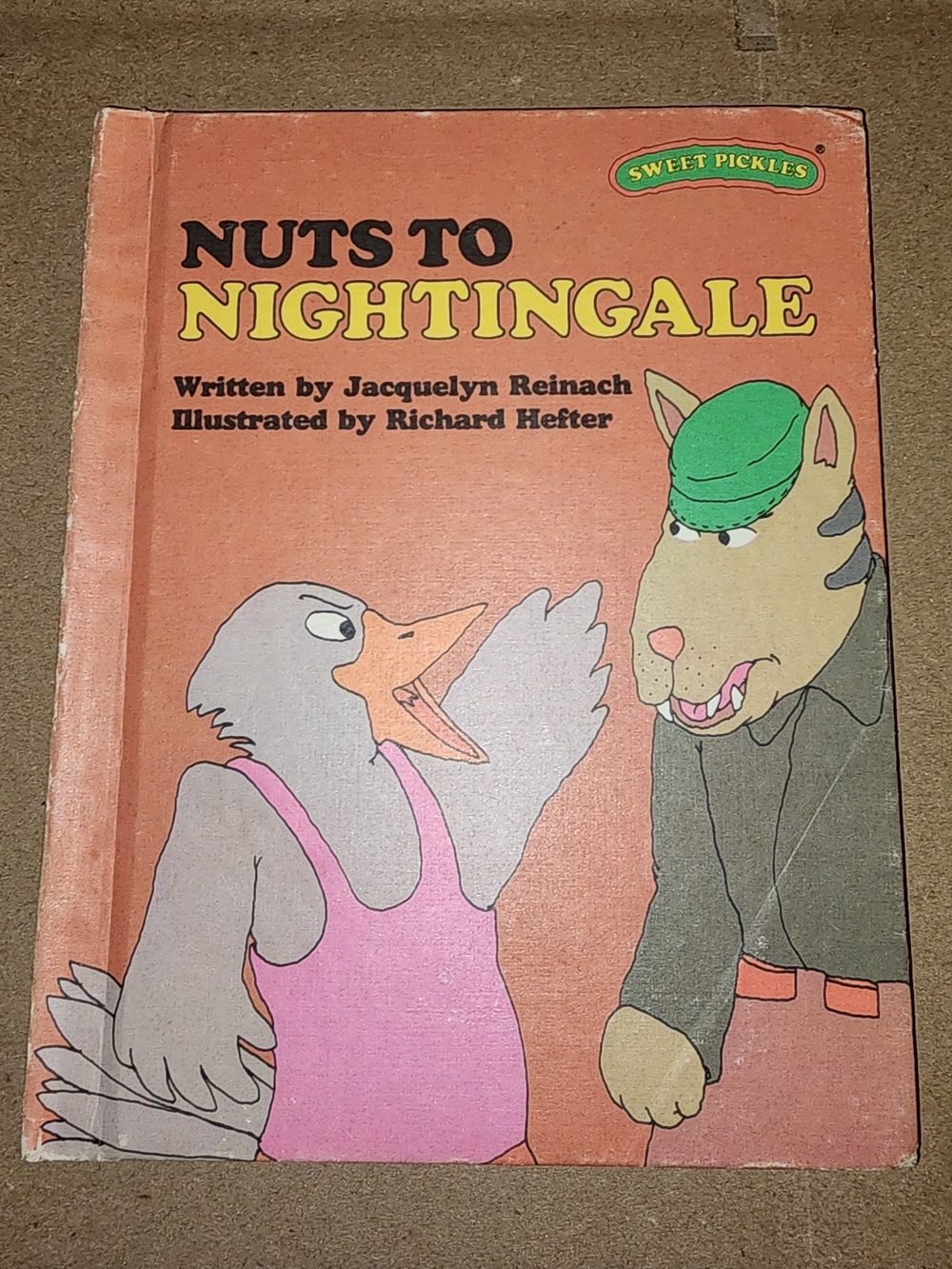 Nuts to Nightingale Children's Picture Book - Orange Cover